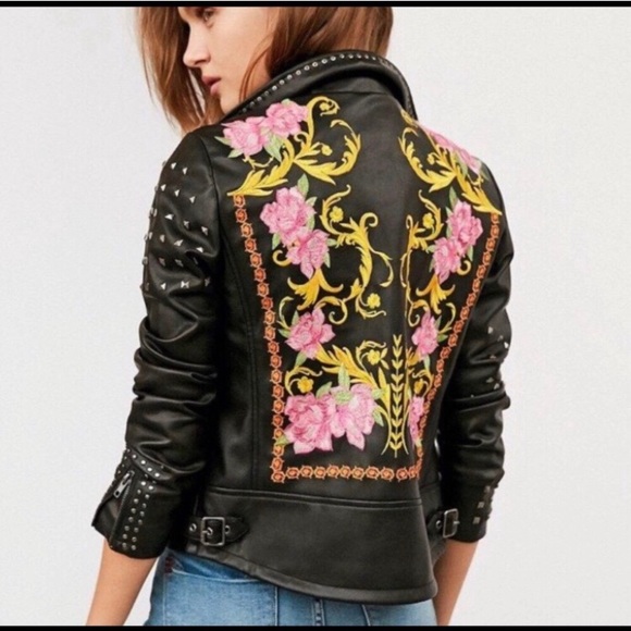 Urban Outfitters Leather Jacket - Picture 5 of 8